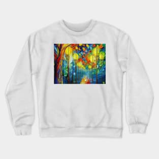 Fairytale Folk Art Festival of Lights Crewneck Sweatshirt